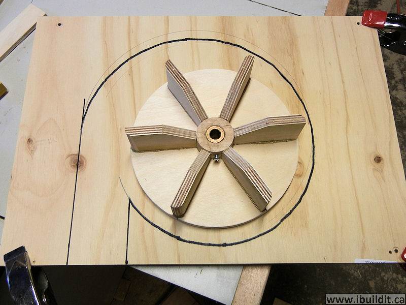 plywood impeller for dust collection